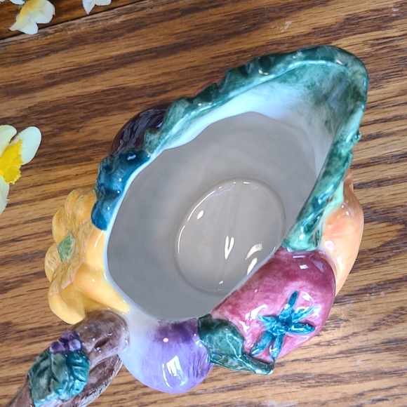 Fitz and Floyd creamer - vegetables - Picture 4 of 7